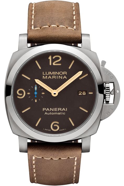 panerai luminor brown dial limted edition|panerai luminor price.